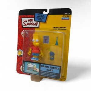 The Simpsons Brain Freeze Bart Figure